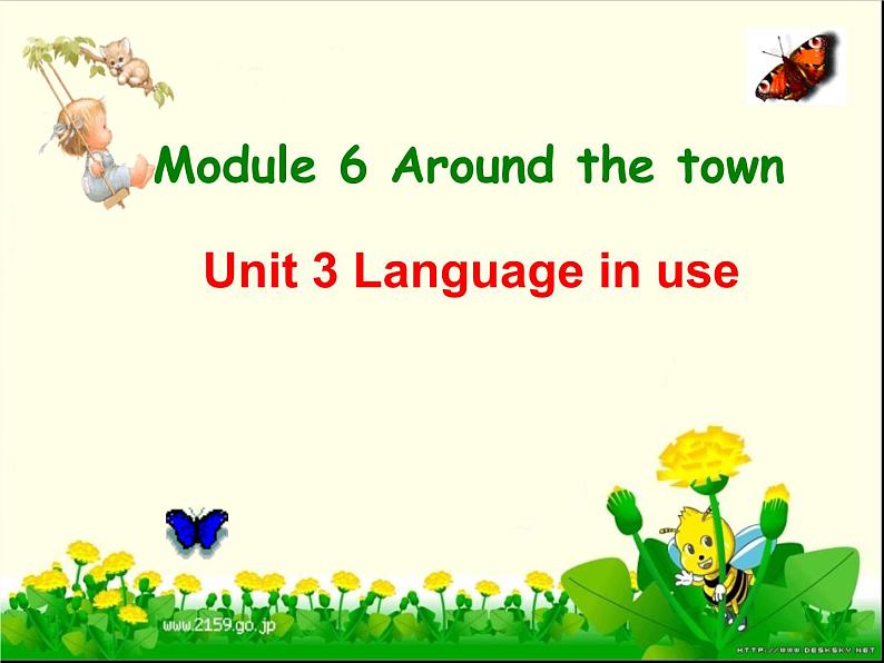 外研版英语七年级下册 Module 6 Unit 3 Language in use 课件01