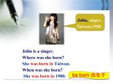 外研版英语七年级下册 Module 7 Unit 1 I was born in a small village. 课件