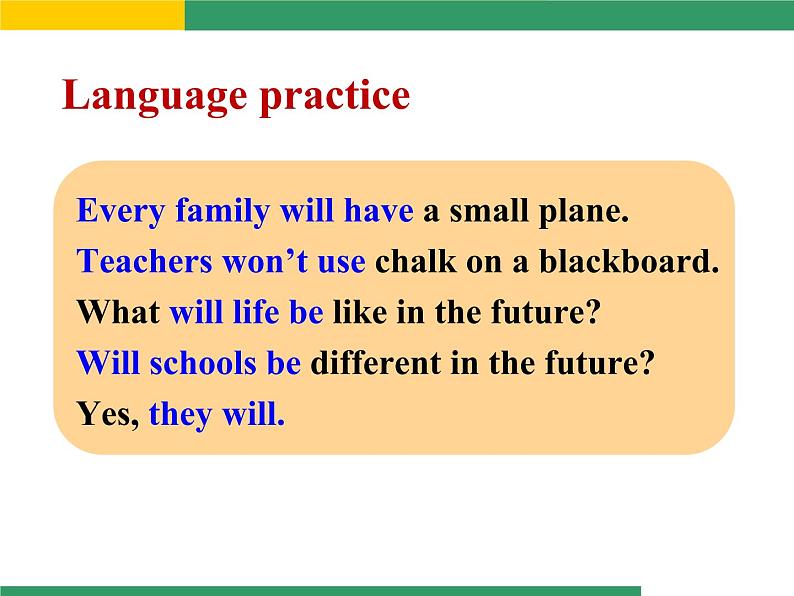 外研版英语七年级下册 Module 4  Unit 3 Language in use (3) 课件第5页