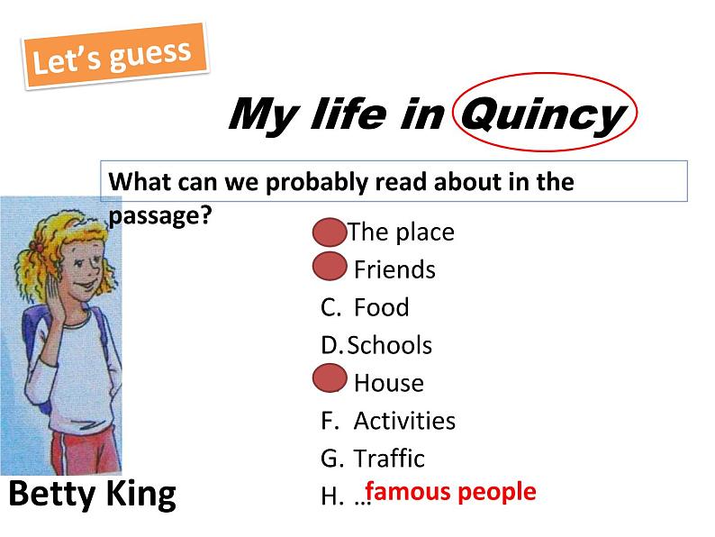 外研版英语七年级下册 Module 7 Unit 2 I was born in Quincy.(1) 课件06