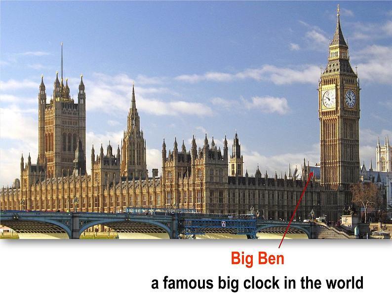 外研版英语七年级下册 Module 6 Unit 2 The London Eye is on your right. 课件04