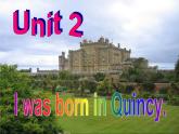 外研版英语七年级下册 Module 7 Unit 2 I was born in Quincy. (4) 课件