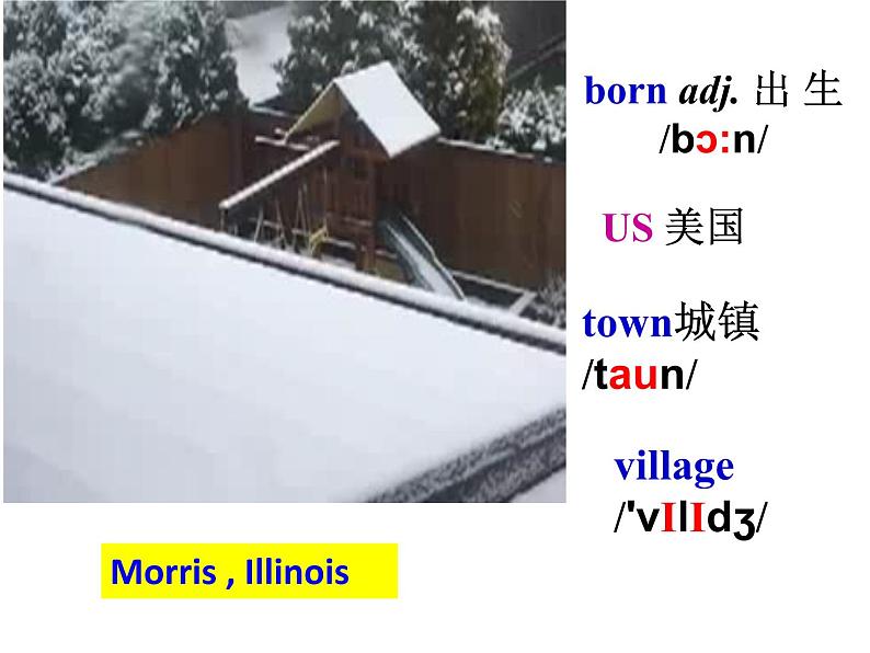 外研版英语七年级下册 Module 7 Unit 1 I was born in a small village.(1) 课件第5页