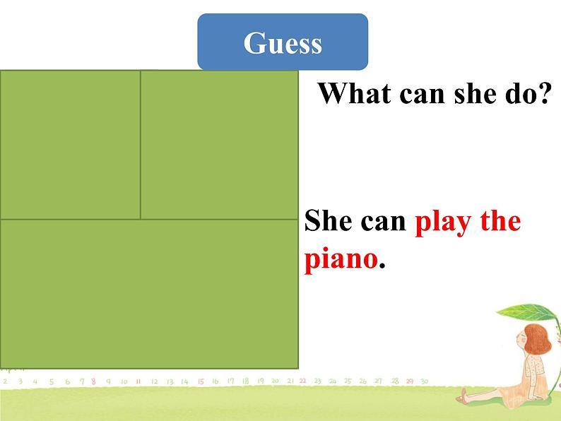 外研版英语七年级下册 Module 2 Unit 1  I can play the piano. (3) 课件第6页