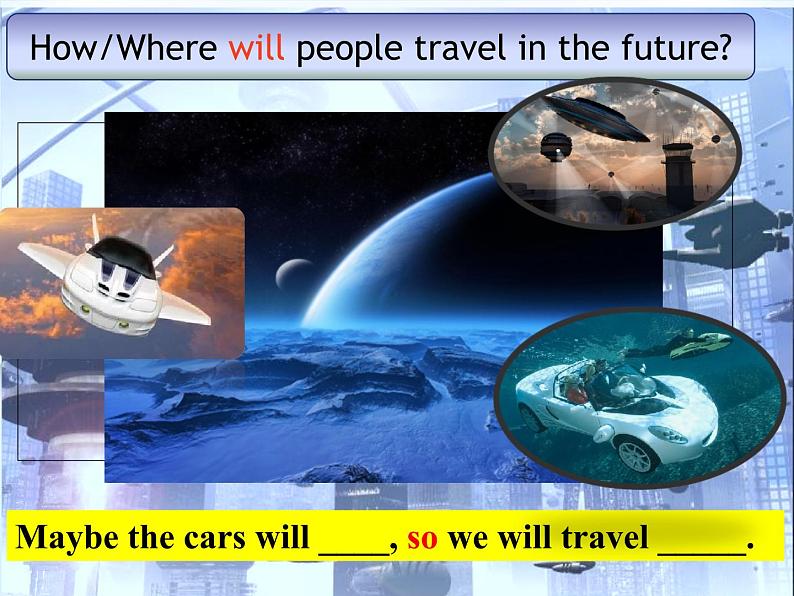 外研版英语七年级下册 Module 4  Unit 2 Every family will have a small plane (7) 课件第2页