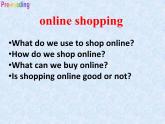 外研版英语七年级下册 Module5Unit 2 You can buy everything on the Internet. 课件