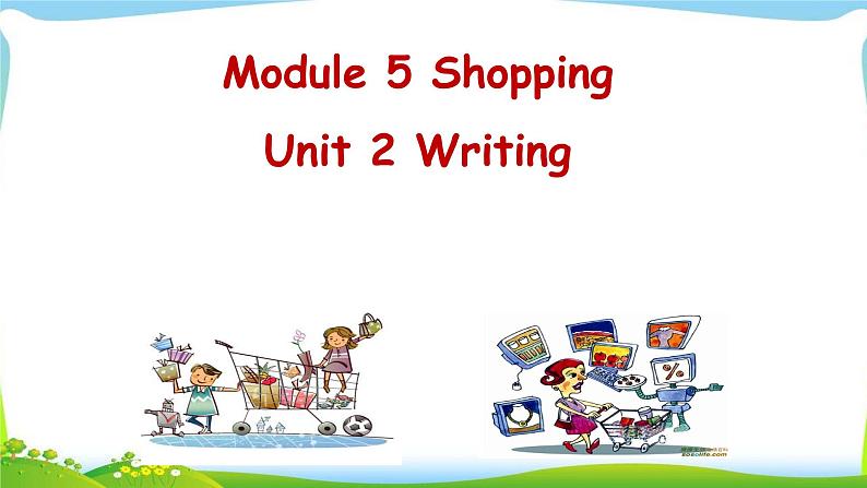 外研版英语七年级下册 Module5Unit 2 You can buy everything on the Internet. (2) 课件第1页