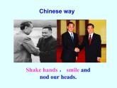 外研版英语七年级下册 Module 11 Unit 1 They touch noses! (5) 课件