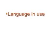 外研版英语七年级下册 Module5Unit 3 Language in use 课件