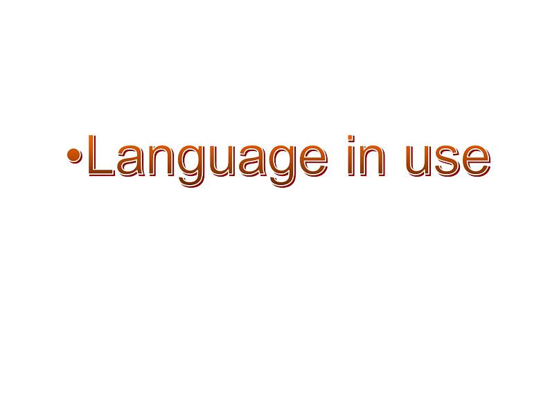 外研版英语七年级下册 Module5Unit 3 Language in use 课件第1页