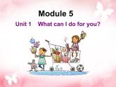 外研版英语七年级下册 Module5  Unit1 What can I do for you 课件