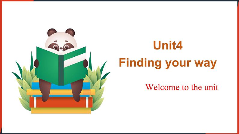 Unit 4 Welcome to the unit第一课时课件2021-2022学01