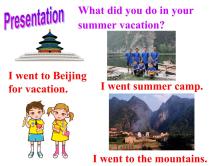 Unit  1  Where did you go on vacation Section_A课件PPT_ppt03