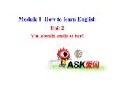 外研版 (新标准) > 八年级上册Module 1  Unit 2课件PPT