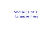外研版 (新标准) / 七年级上册Module 6 Unit 3课件PPT