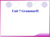 2020-2021学年牛津译林七年级英语下册unit7Abilities grammar 课件