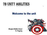 Unit7 Abilities Welcome to the unit课件2020-2021学年牛津译林英语七年级下册
