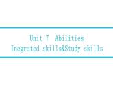 2020—2021学年七年级下册牛津译林英语Unit7 Inegrated skills&Study skills 课件