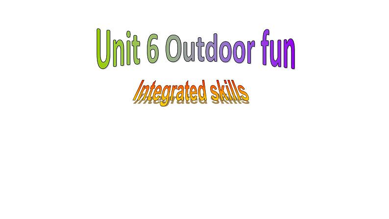2020-2021学年牛津译林七年级英语下册Unit6 Integrated 课件PPT第1页