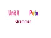 2020-2021学年牛津译林版英语七年级下册 Unit8 Grammar课件PPT
