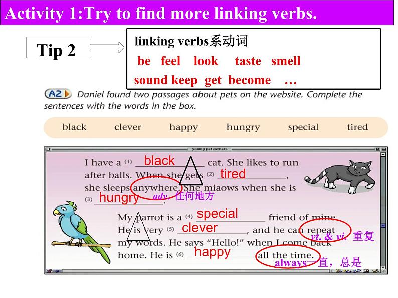 2020-2021学年牛津译林版英语七年级下册 Unit8 Grammar课件PPT第8页