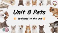 2021学年Unit 8 PetsWelcome to the unit教课课件ppt