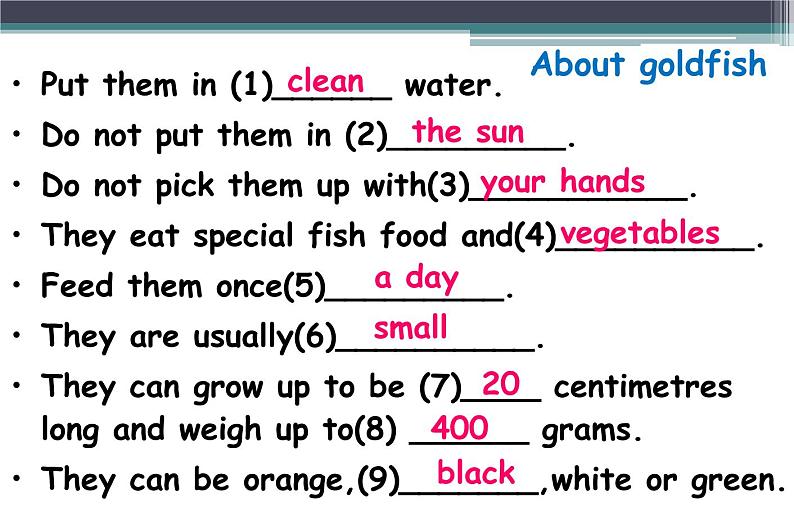 2020-2021学年牛津译林七年级英语下册Unit 8 Pets Integrated skills 课件第7页