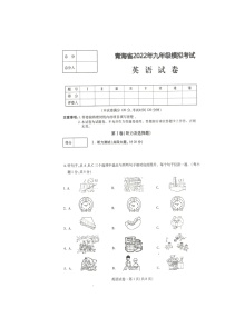 2022年青海省中考一模英语试题