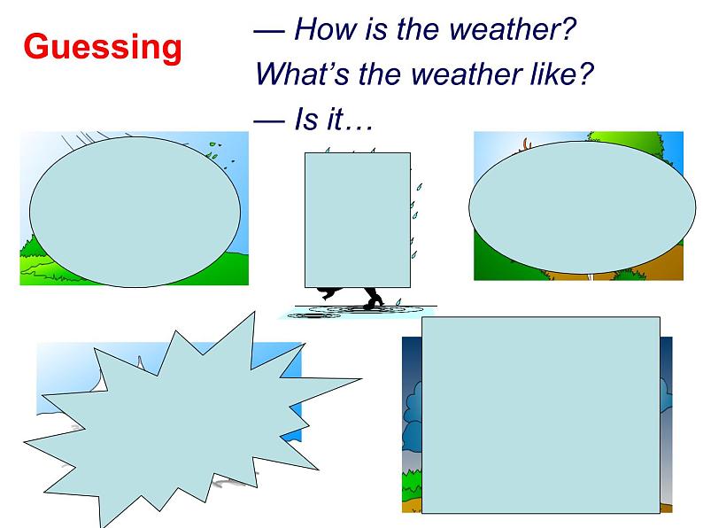 Unit7 It‘s raining SectionA(2d-3b)课件PPT第4页