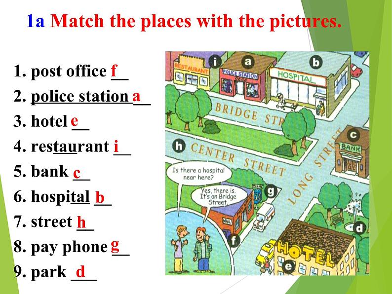 Unit8 Is there a post office near here？SectionA(1a-2c)课件PPT第4页