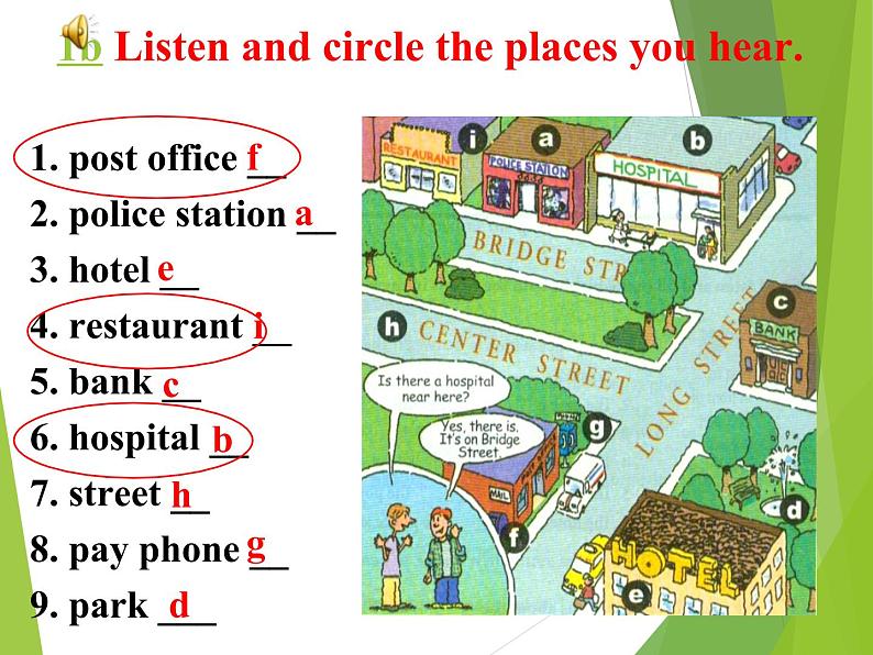 Unit8 Is there a post office near here？SectionA(1a-2c)课件PPT第5页