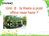 Unit8  Is there a post office near here？SectionB(3a-3b)复习课课件PPT