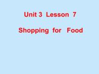 北师大版七年级下册Lesson 7 Shopping for Food图文ppt课件