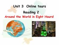 初中英语牛津译林版八年级下册Unit 3 Online toursReading教学课件ppt