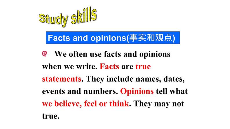 Unit1 Speak up and Study skills课件2021-2022学年牛津译林版英语八年级下册06