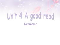 初中英语牛津译林版八年级下册Grammar教案配套课件ppt
