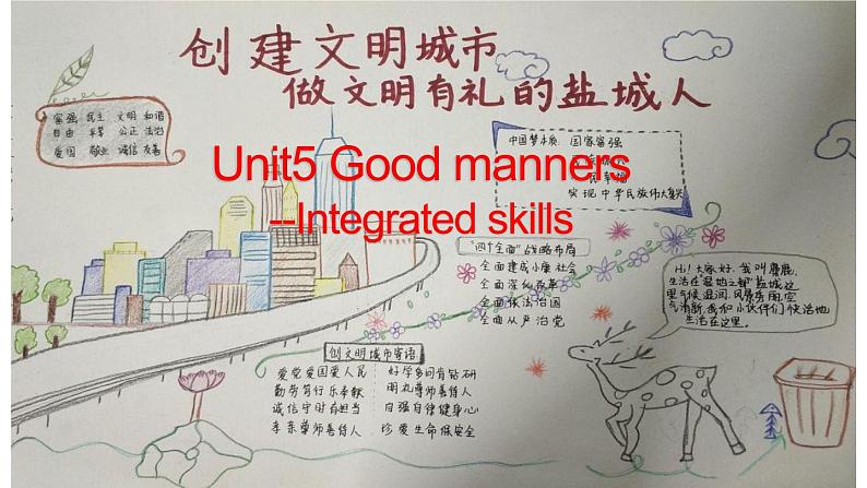 2020--2021学年牛津译林版英语八年级下册课件Unit 5 Integrated skills第1页