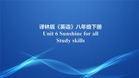 初中Study skills课文内容ppt课件