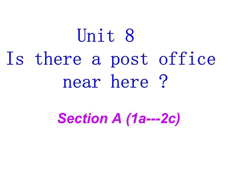 Unit8SectionA1a-1c课件人教版英语七年级下册第1页