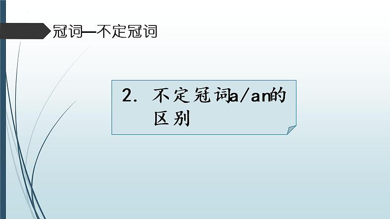 2022年中考英语语法复习（第二部分-冠词）课件第7页