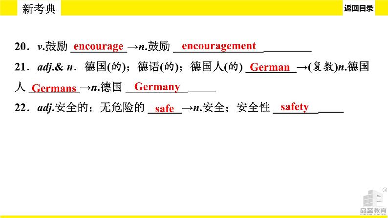 人教版新目标期末复习八年级下 Units 9—10课件PPT第7页