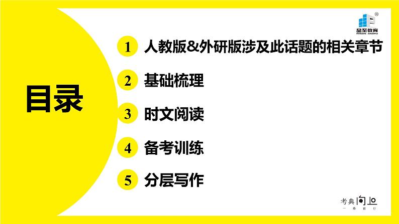 人教版中考英语话题讲解个人兴趣、情感与情绪、人际交往课件PPT第3页