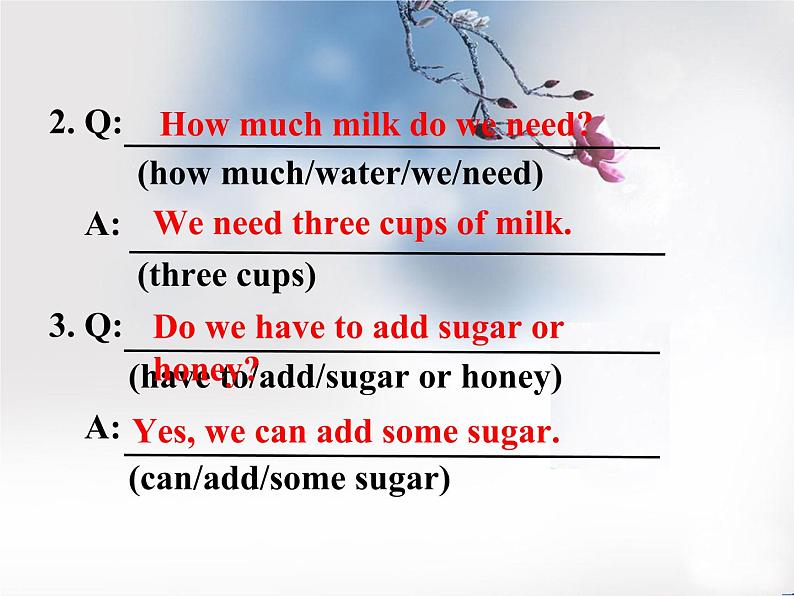 初中英语 人教2011课标版 八年级上册 Section B 3a —4 Self check unit8 How do you make a banana milk 课件第5页