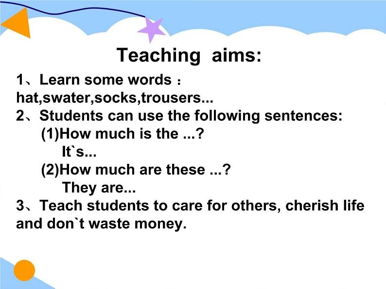 初中英语 人教2011课标版 七年级上册 Section A Grammar focus 3a—3c Unit7 How much are these sock 课件第3页