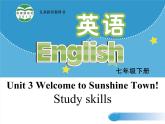 牛津译林版七下英语Unit 3 Welcome to Sunshine Town! Study skills课件