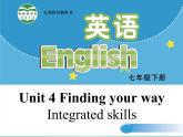 牛津译林版七下英语Unit 4 Finding your way Integrated skills课件