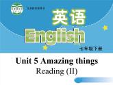 牛津译林版七下英语Unit 5 Amazing things Reading (II)课件