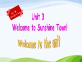 牛津译林版七年级英语下册 Unit 3 Welcome to Sunshine Town Welcome to the unit课件