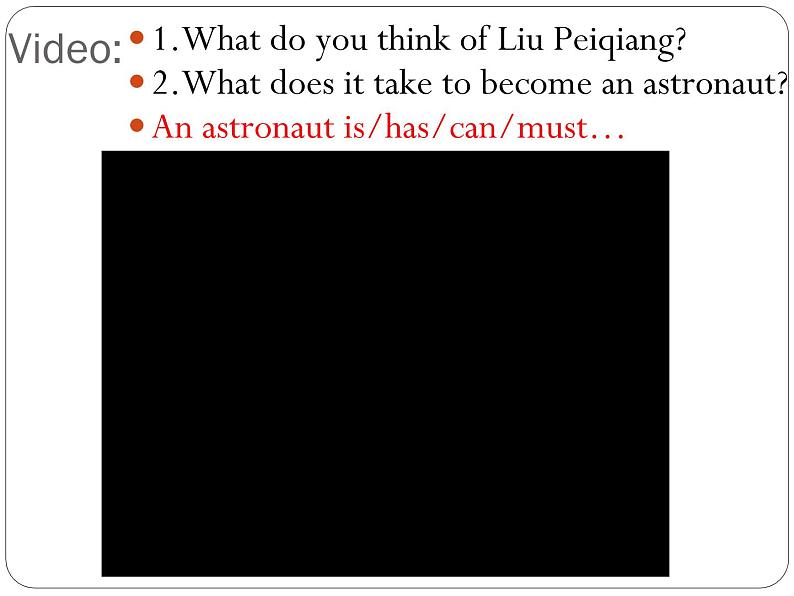 初中英语北师大版9AB Listening The Amazing Shenzhou U4 Lesson11-speaking部优课件第3页