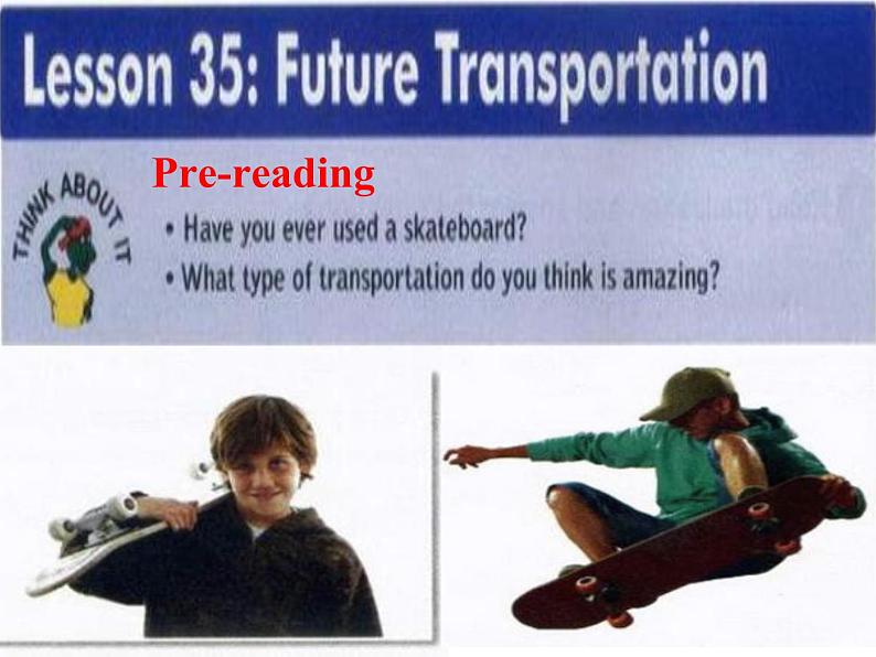 初中英语冀教版8A Lesson35 Future Transportation部优课件第5页